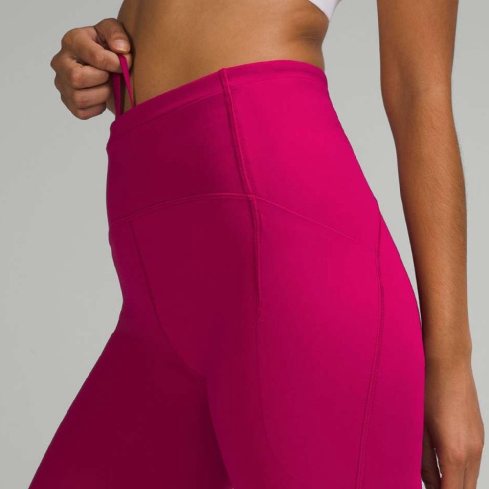 Like New Lululemon Swift Speed High-Rise Tight 28" Wild Berry Size 20 - Picture 3 of 7